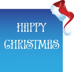 Happy Christmas Window Decoration 1300mm x 130mm x1