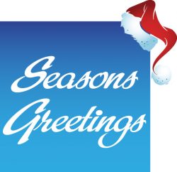 Seasons Greetings Window Decorations 865mm x 160mm x1