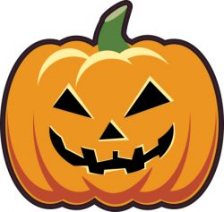 Pumpkin Stickers x 500